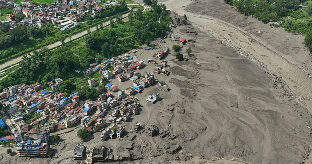 Nepal China Floods